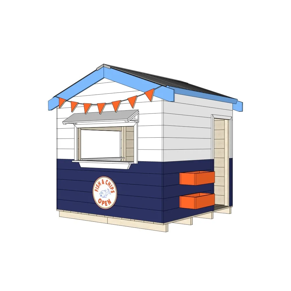 Fish n Chip Shop Cubby House