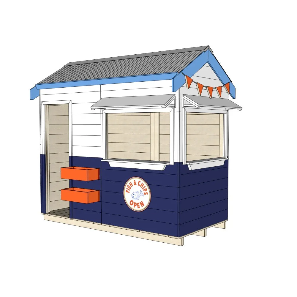 Fish n Chip Shop Cubby House