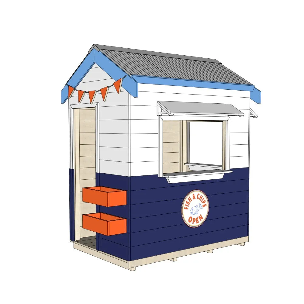 Fish n Chip Shop Cubby House