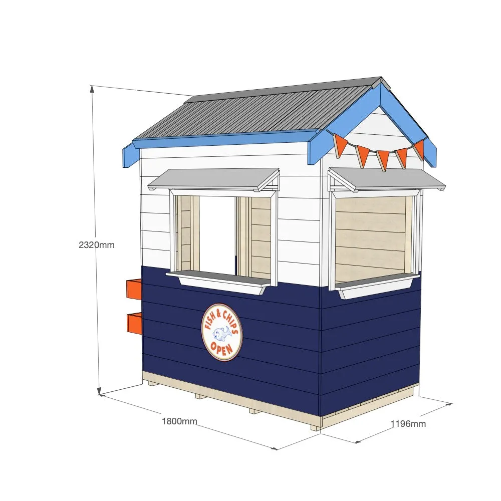 Fish n Chip Shop Cubby House