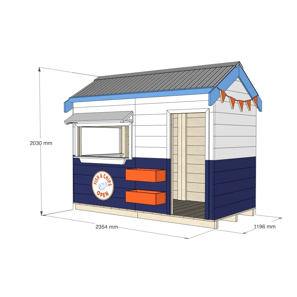 Fish n Chip Shop Cubby House