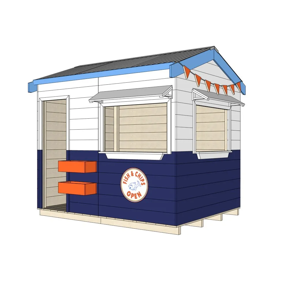 Fish n Chip Shop Cubby House