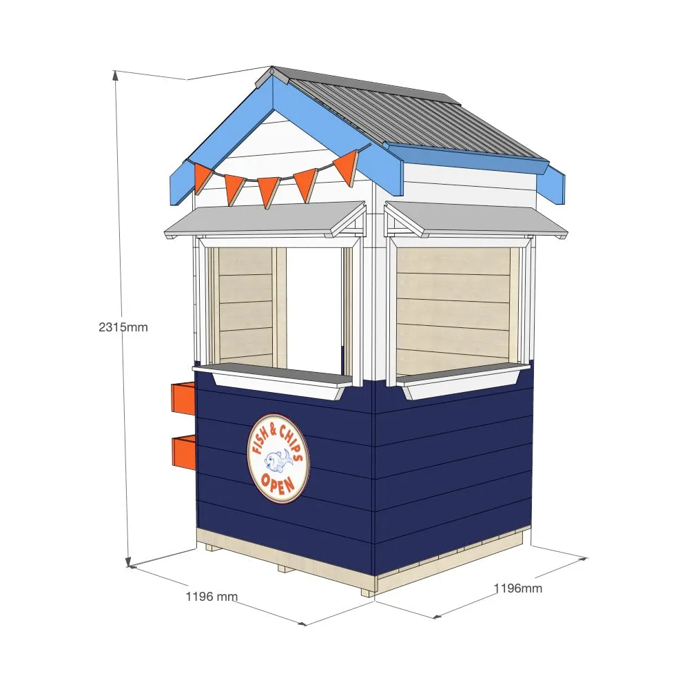 Fish n Chip Shop Cubby House