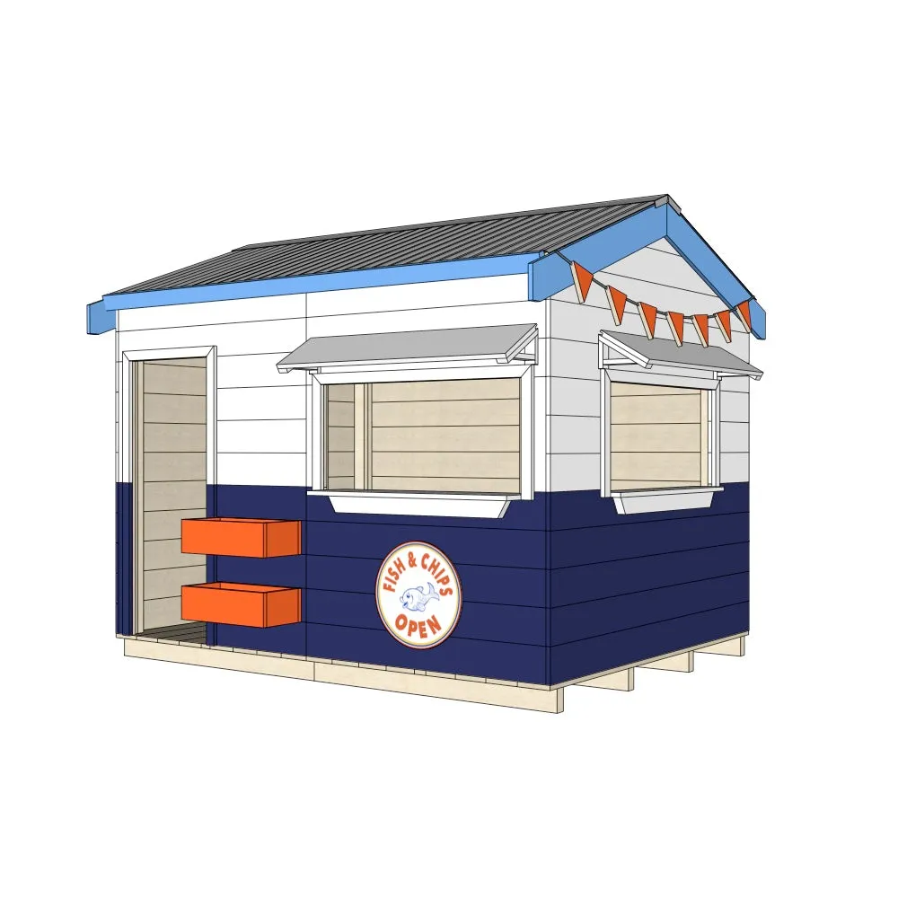 Fish n Chip Shop Cubby House