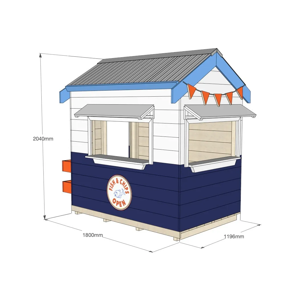 Fish n Chip Shop Cubby House