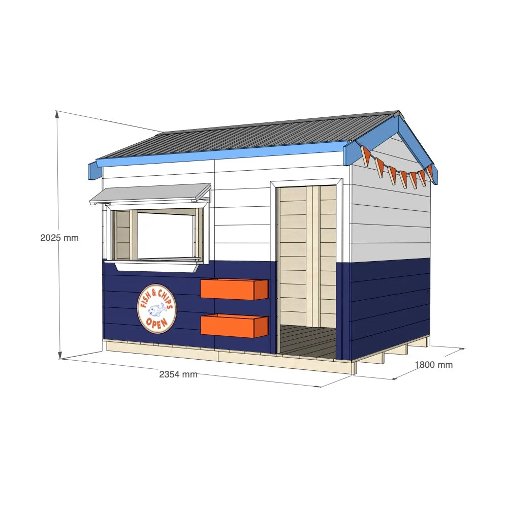 Fish n Chip Shop Cubby House