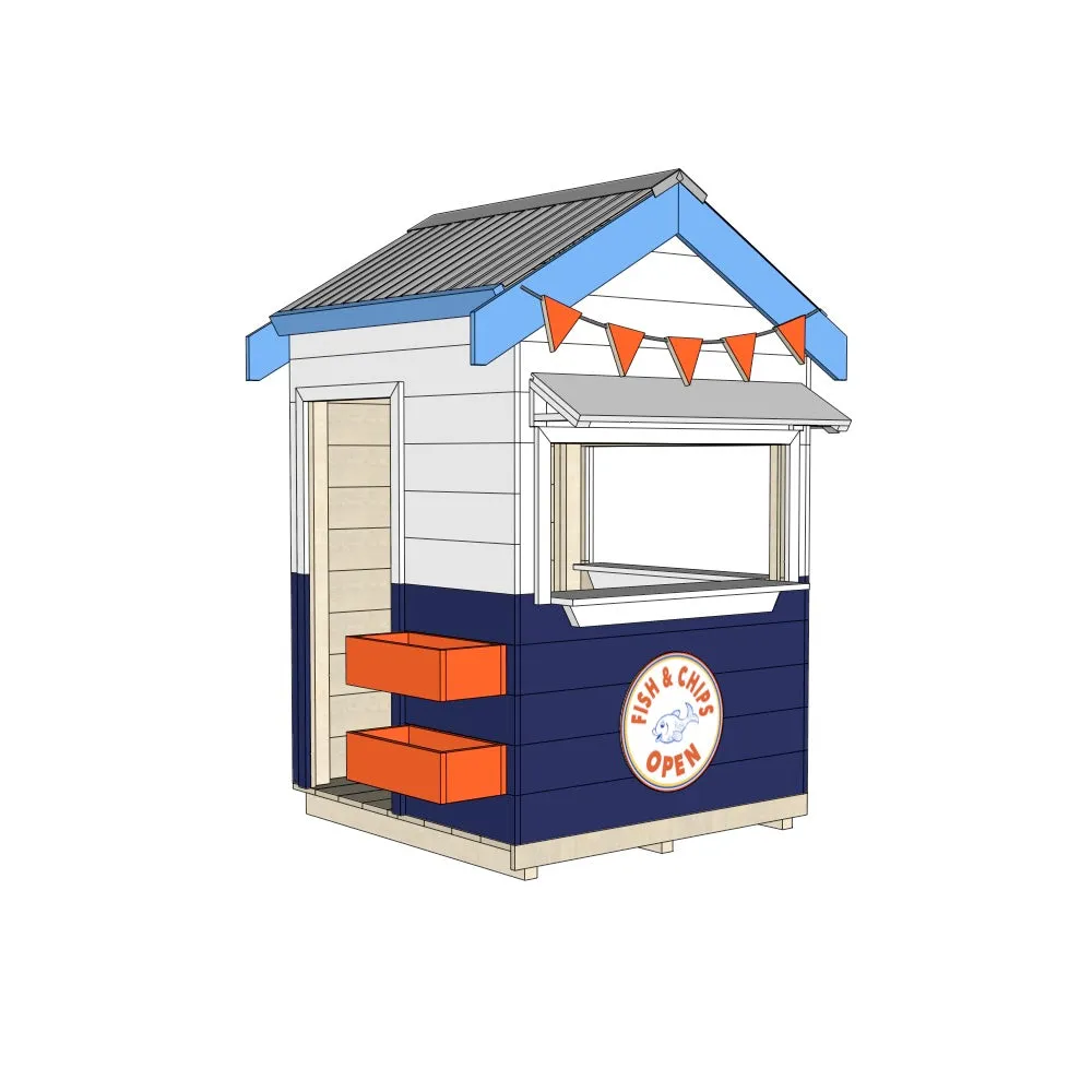 Fish n Chip Shop Cubby House