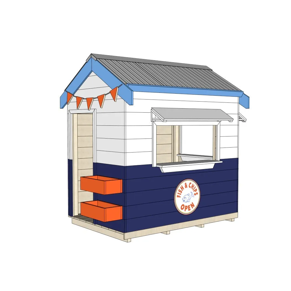 Fish n Chip Shop Cubby House