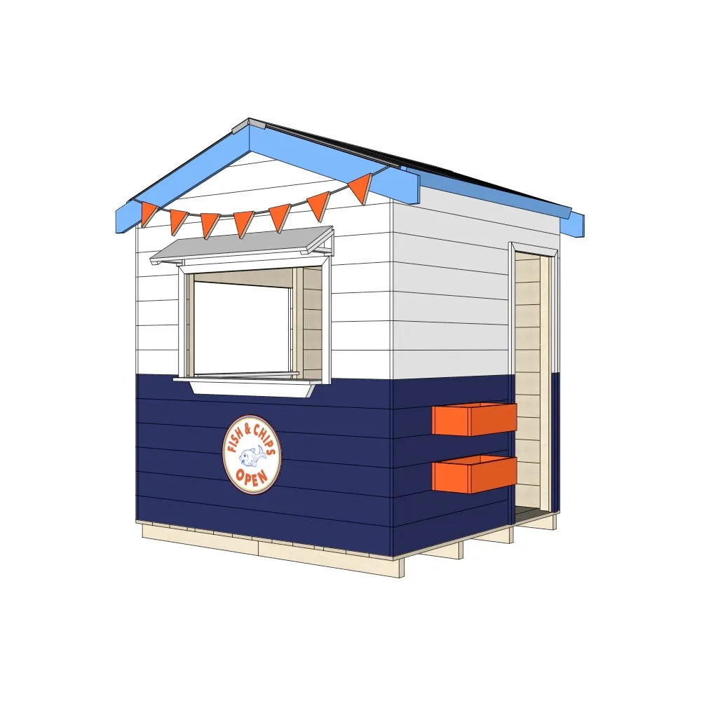 Fish n Chip Shop Cubby House