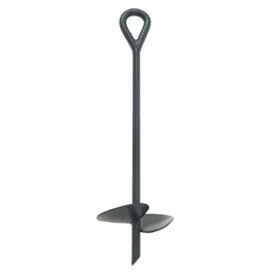 Floor screw Gibbon 70, black