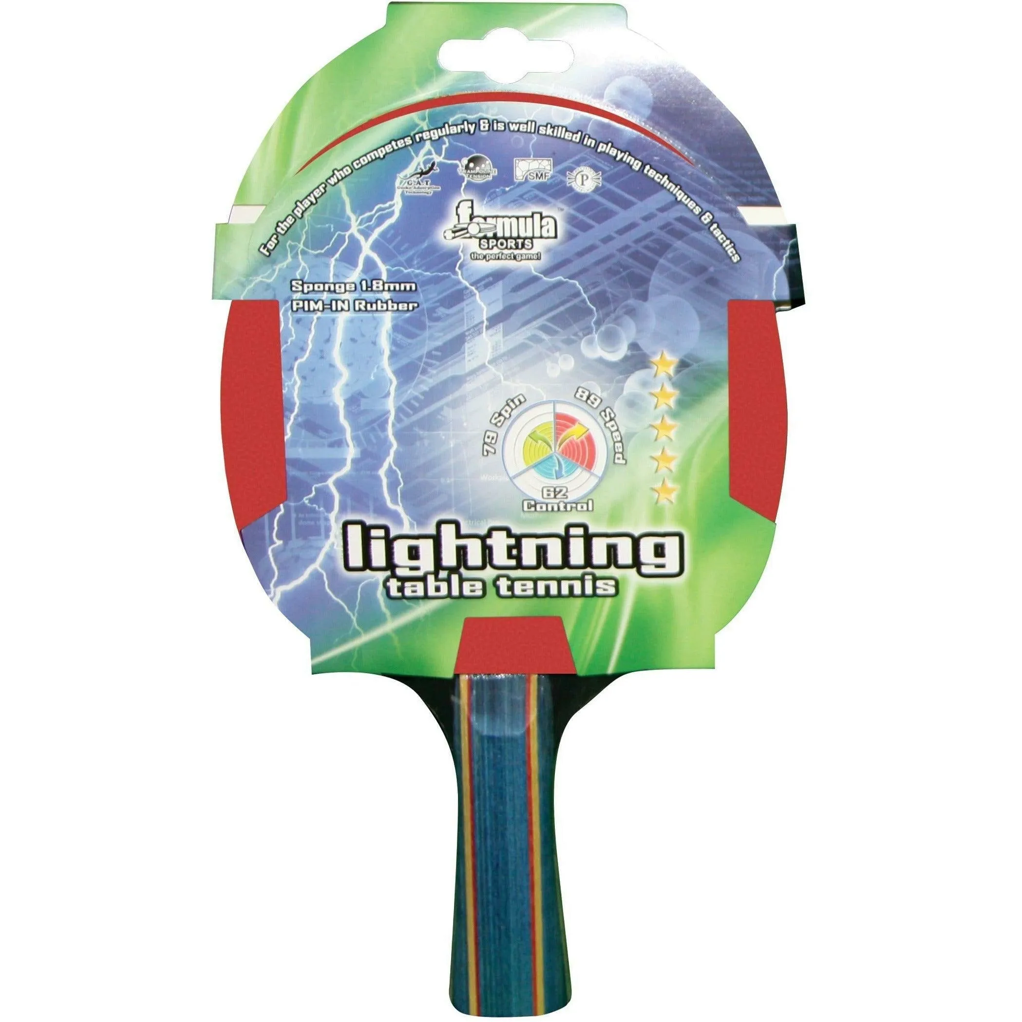 Formula Sports Lightning 5 Star Table Tennis Bat