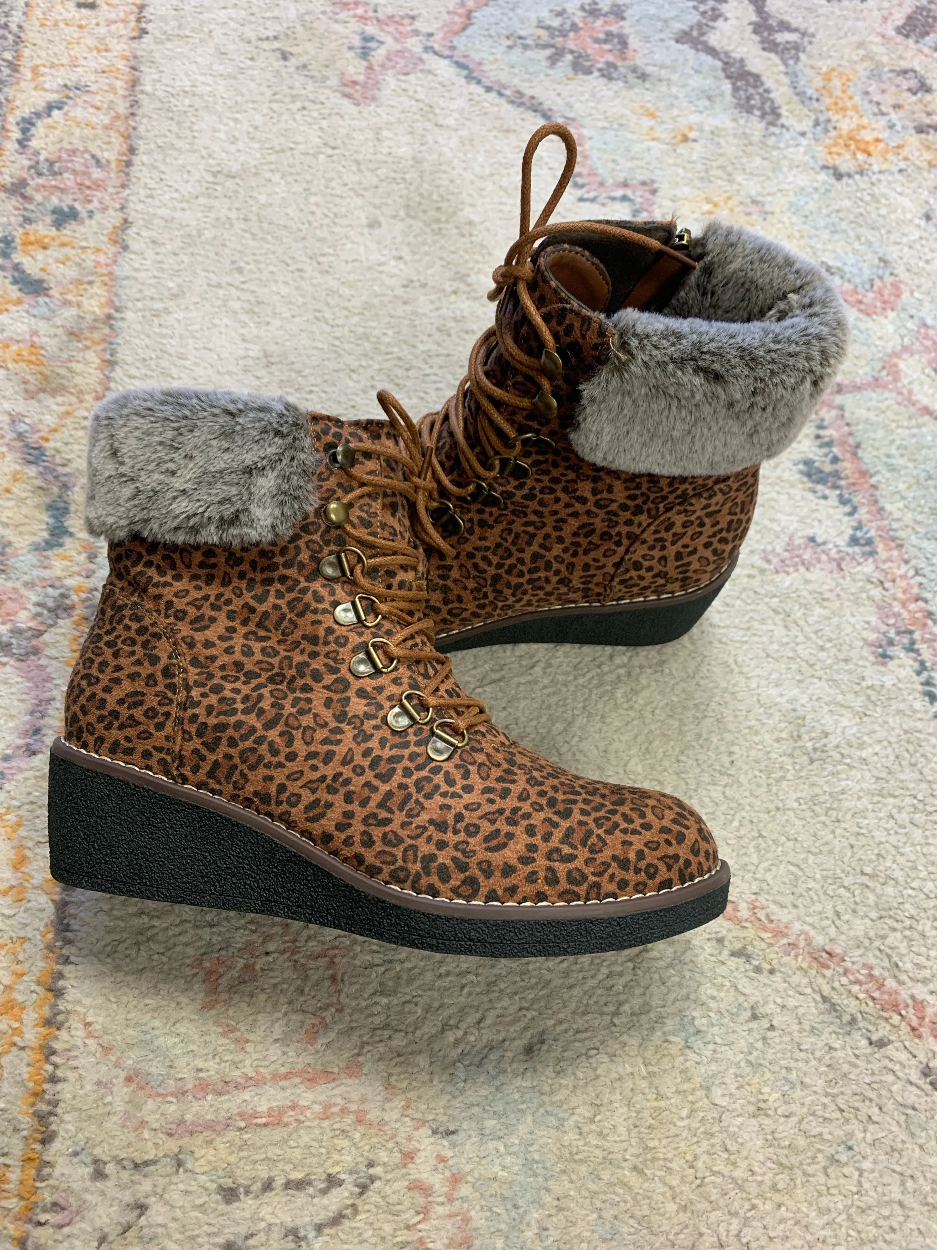 Fox Bay Boot - Small Leopard