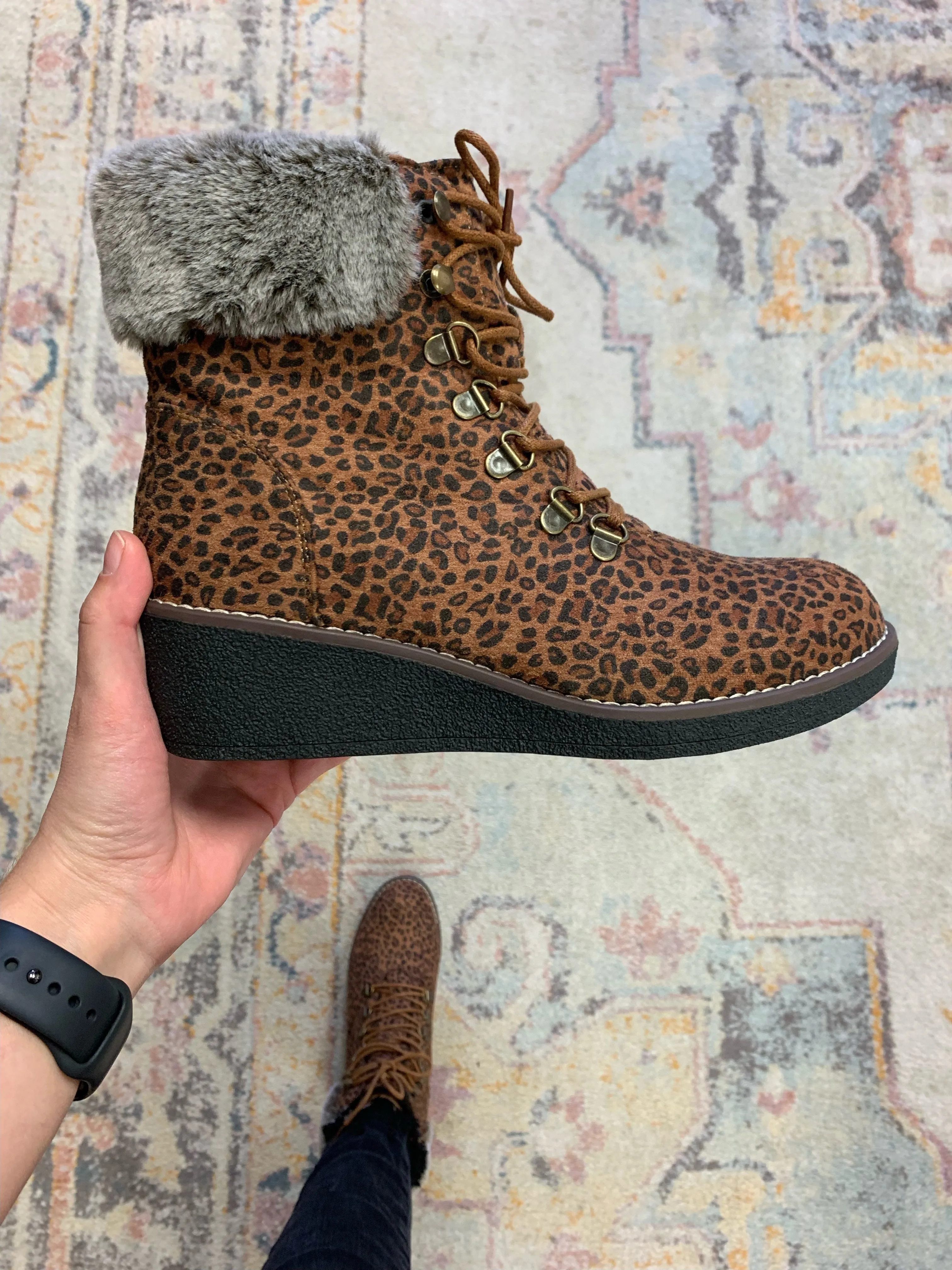 Fox Bay Boot - Small Leopard