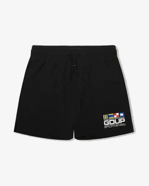 GEEDUP SPORTSMAN FLAG SHORTS BLACK