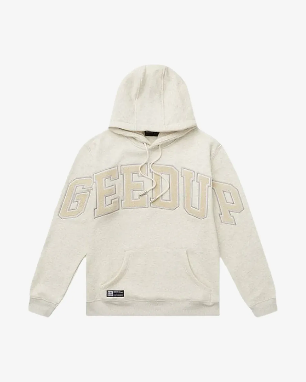 GEEDUP TEAM LOGO MARLE WHEAT HOODIE (NEW)