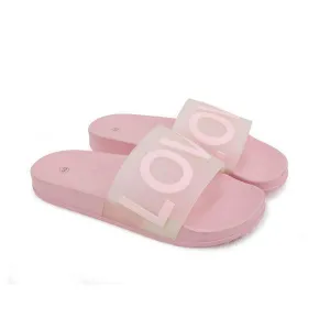 GIRLS PINK SLIDES