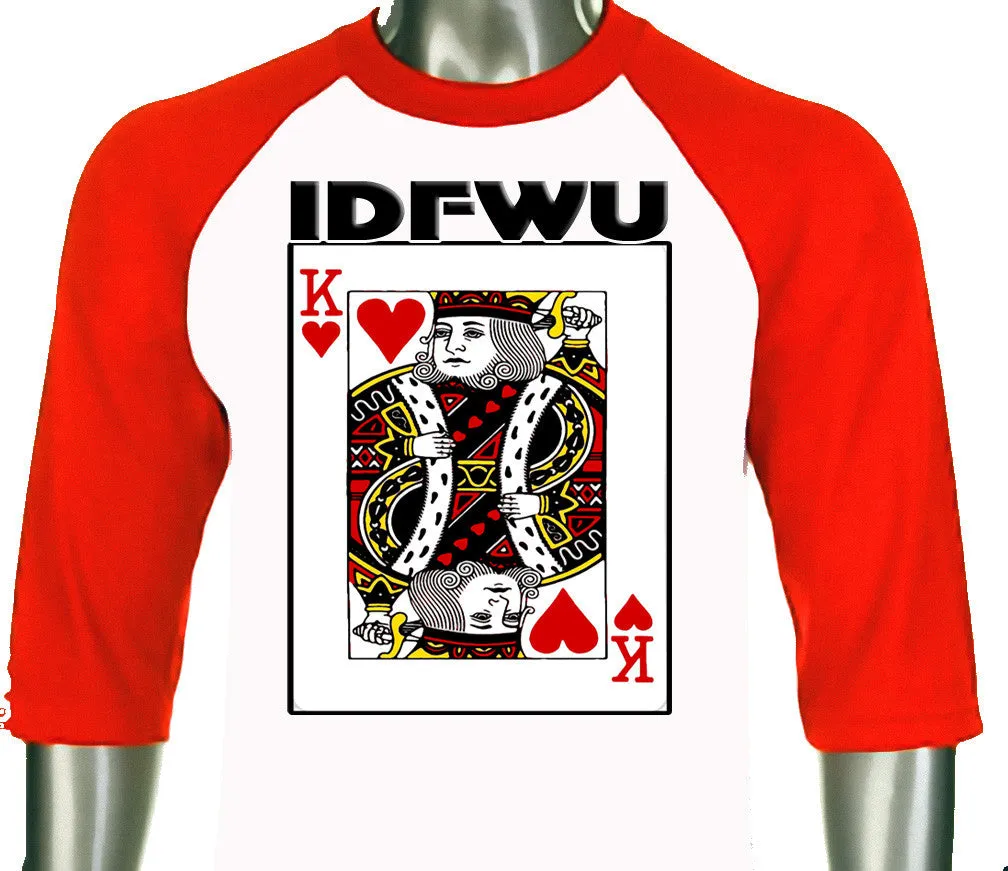 IDFWU Graphic Baseball T-Shirt inspired by Big Sean Hip Hop/Rap