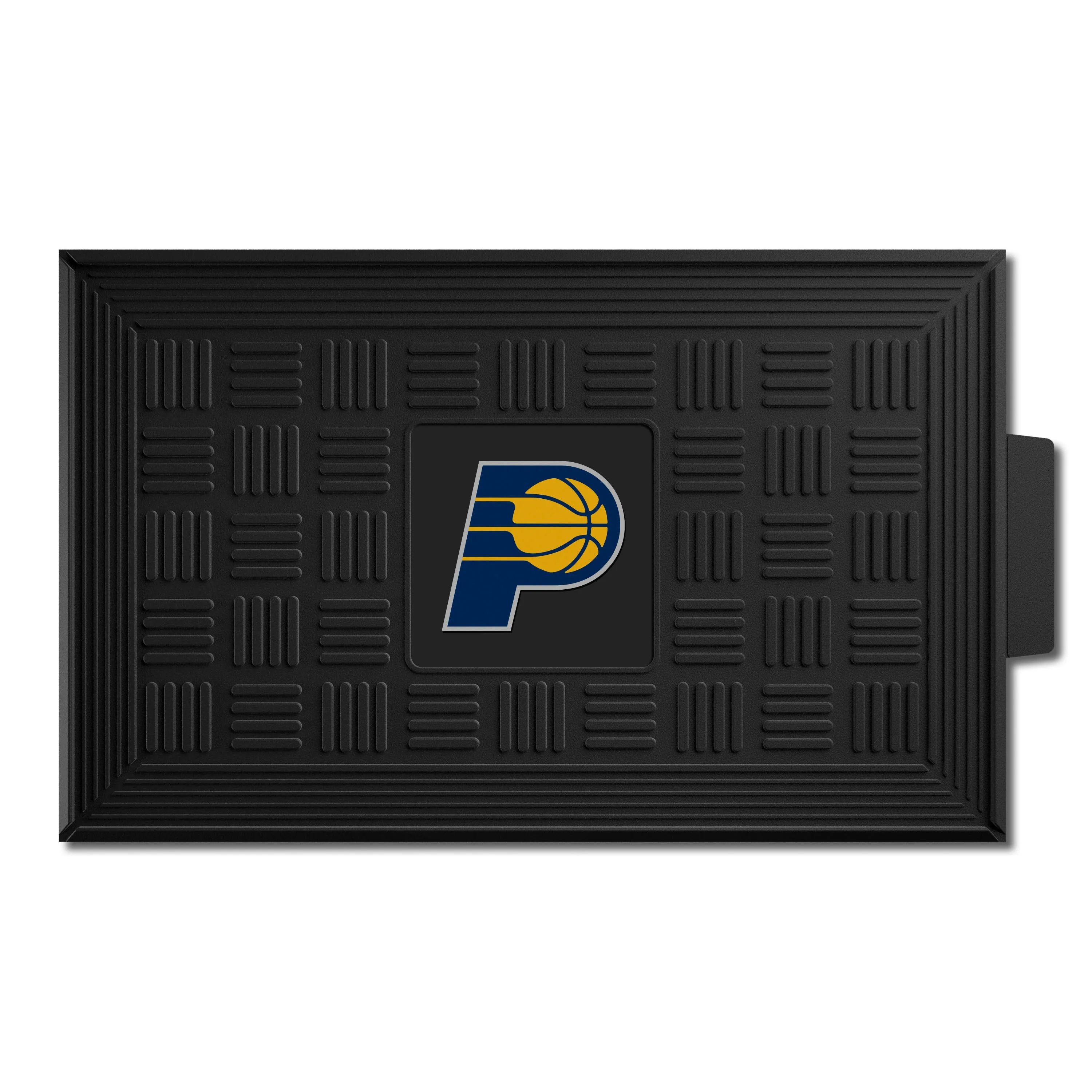 Indiana Pacers Heavy Duty Vinyl Medallion Door Mat - 19.5in. x 31in.