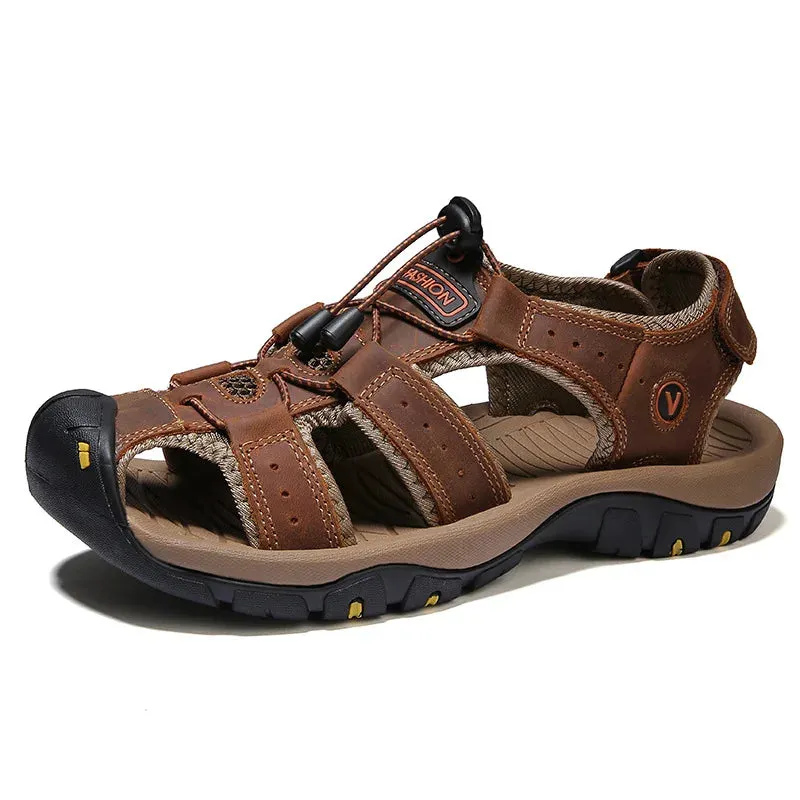 Isaac | Leather Sandals