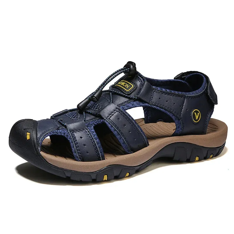 Isaac | Leather Sandals