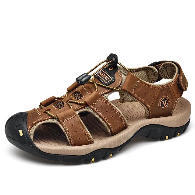 Isaac | Leather Sandals