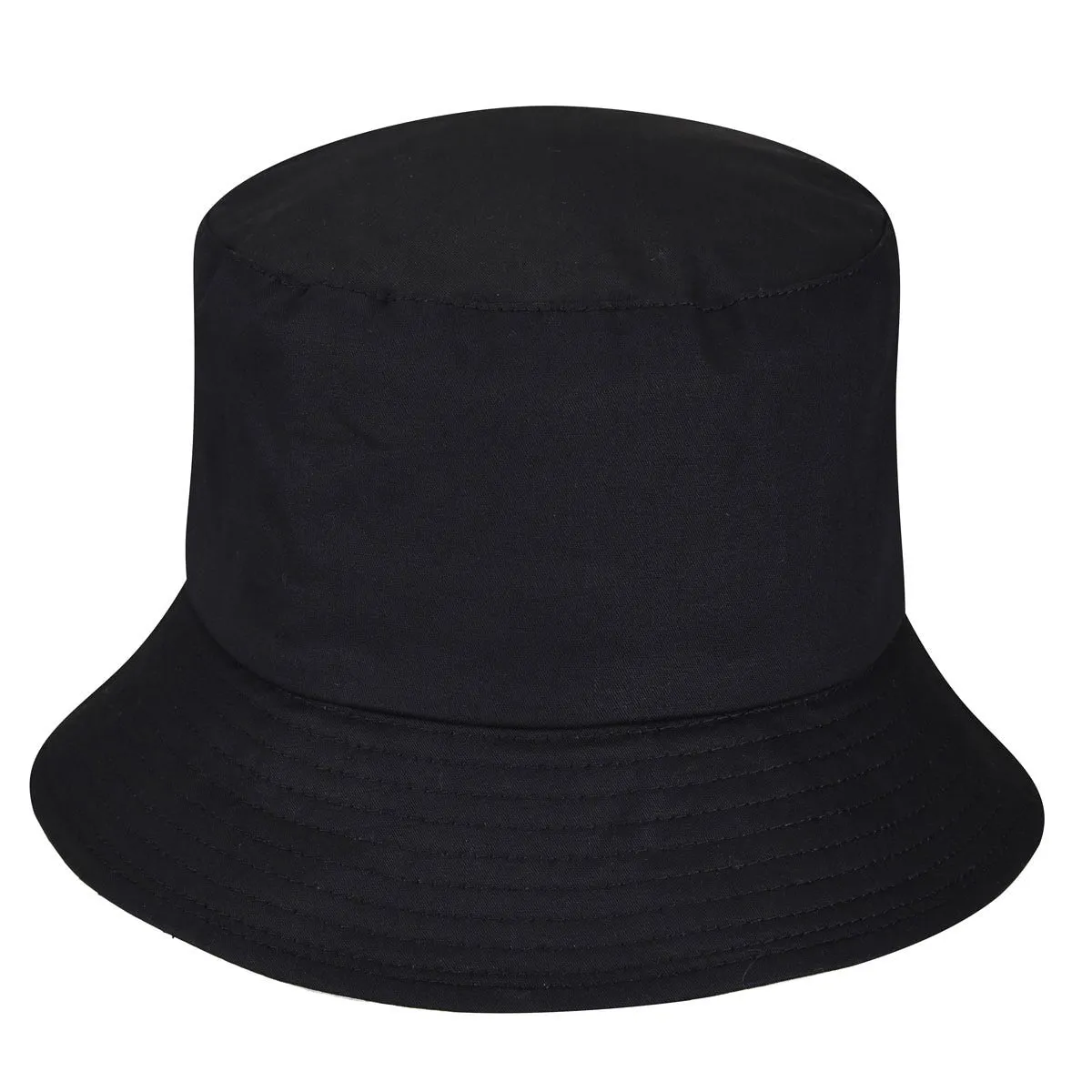 Kangol Cotton Bucket Hat - Black