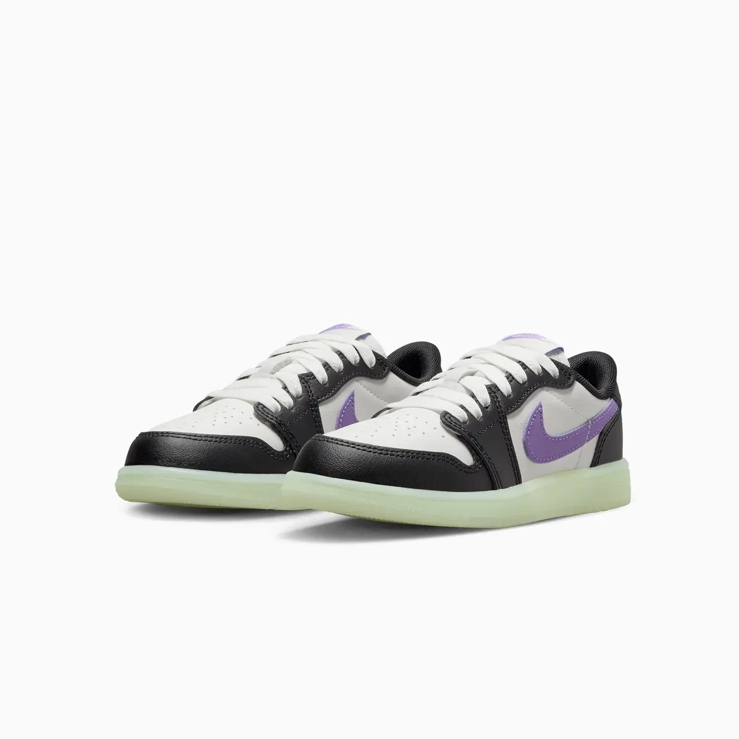 Kid's Air Jordan 1 Retro Low OG  "Black Raspberry" Pre School