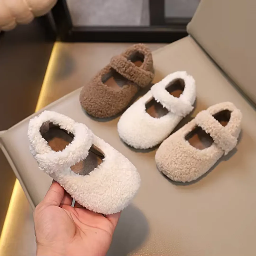 Kids Teddy Slippers