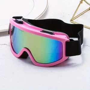 Large Frame Anti-Fog Windproof Mountaineering Ski Goggles for Outdoor Sports