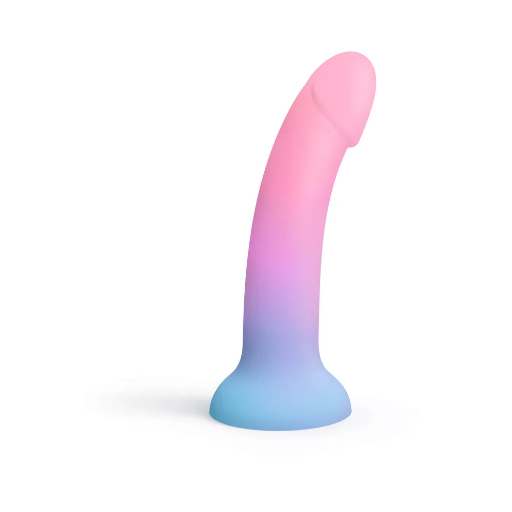 Love to Love Dildolls Utopia 7 in. Silicone Dildo Gradient Pastels