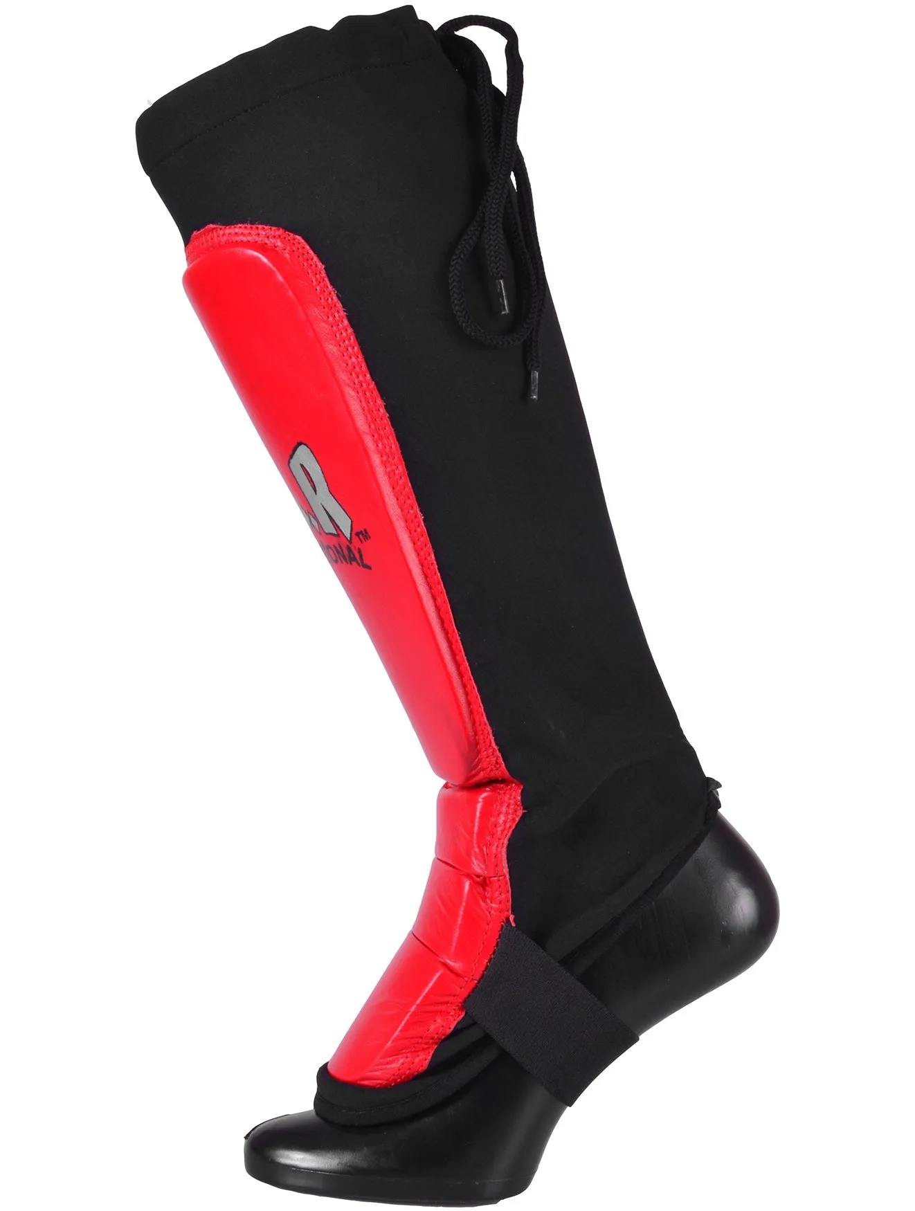 MAR-246A | Genuine Leather MMA Shin Instep Leg Guards