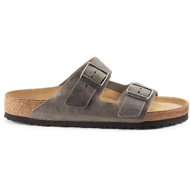 Men's Arizona Soft Footbed Sandals  Gray 4