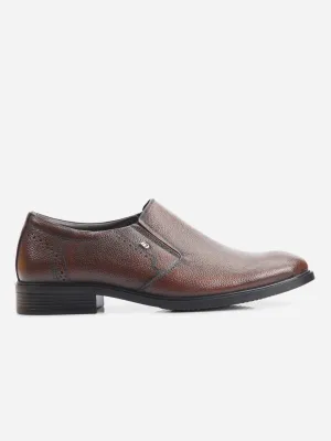 Men's Brown Comfort fit Round Toe Slip On (ID2218)