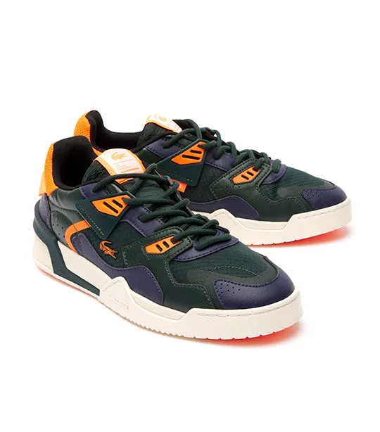 Men’s LT 125 Textile Trainers Dark Green/Orange