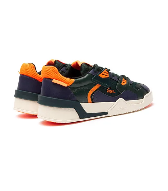 Men’s LT 125 Textile Trainers Dark Green/Orange