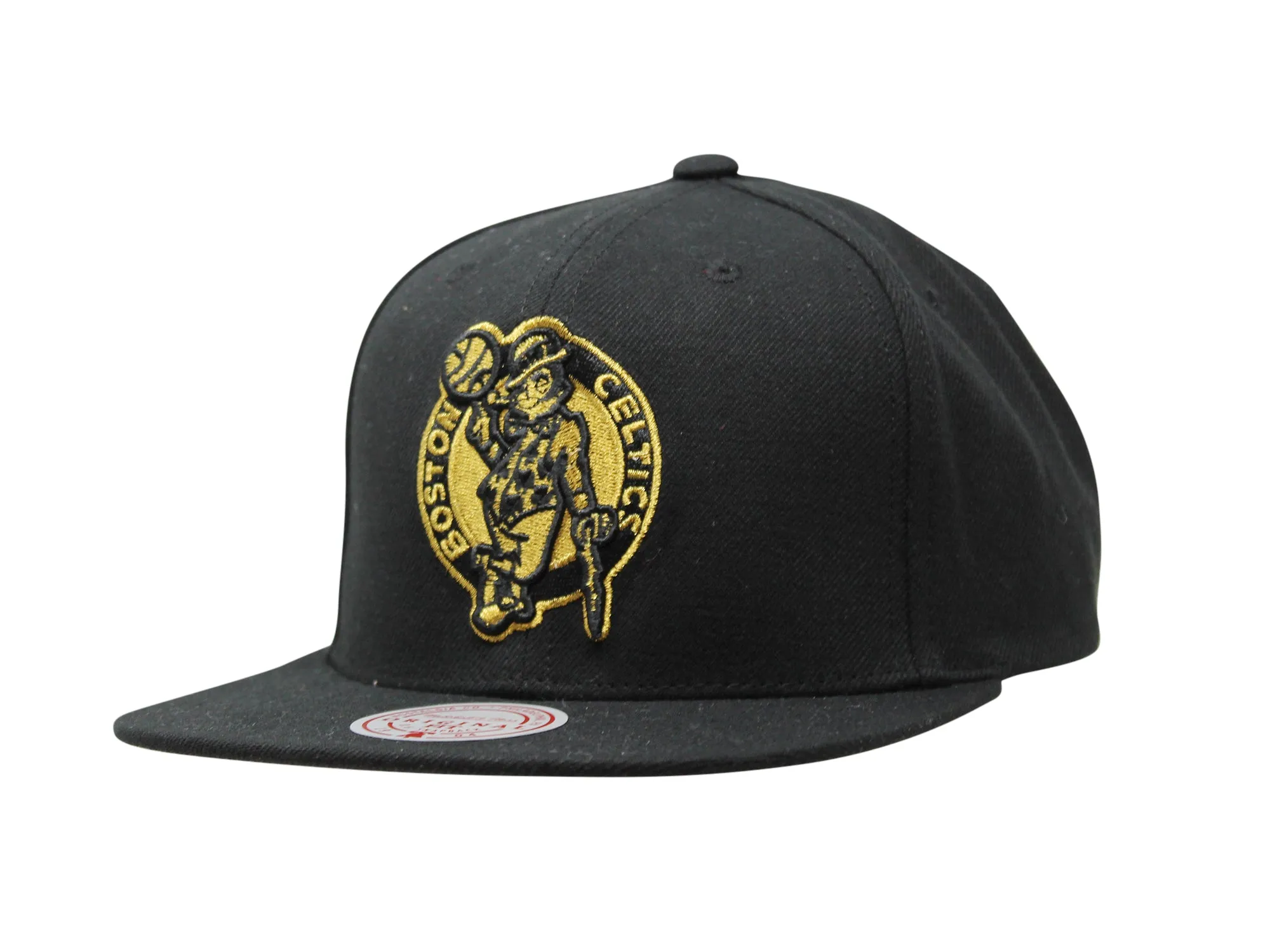 Mitchell & Ness Men's Metallic Gold Snapback Hat