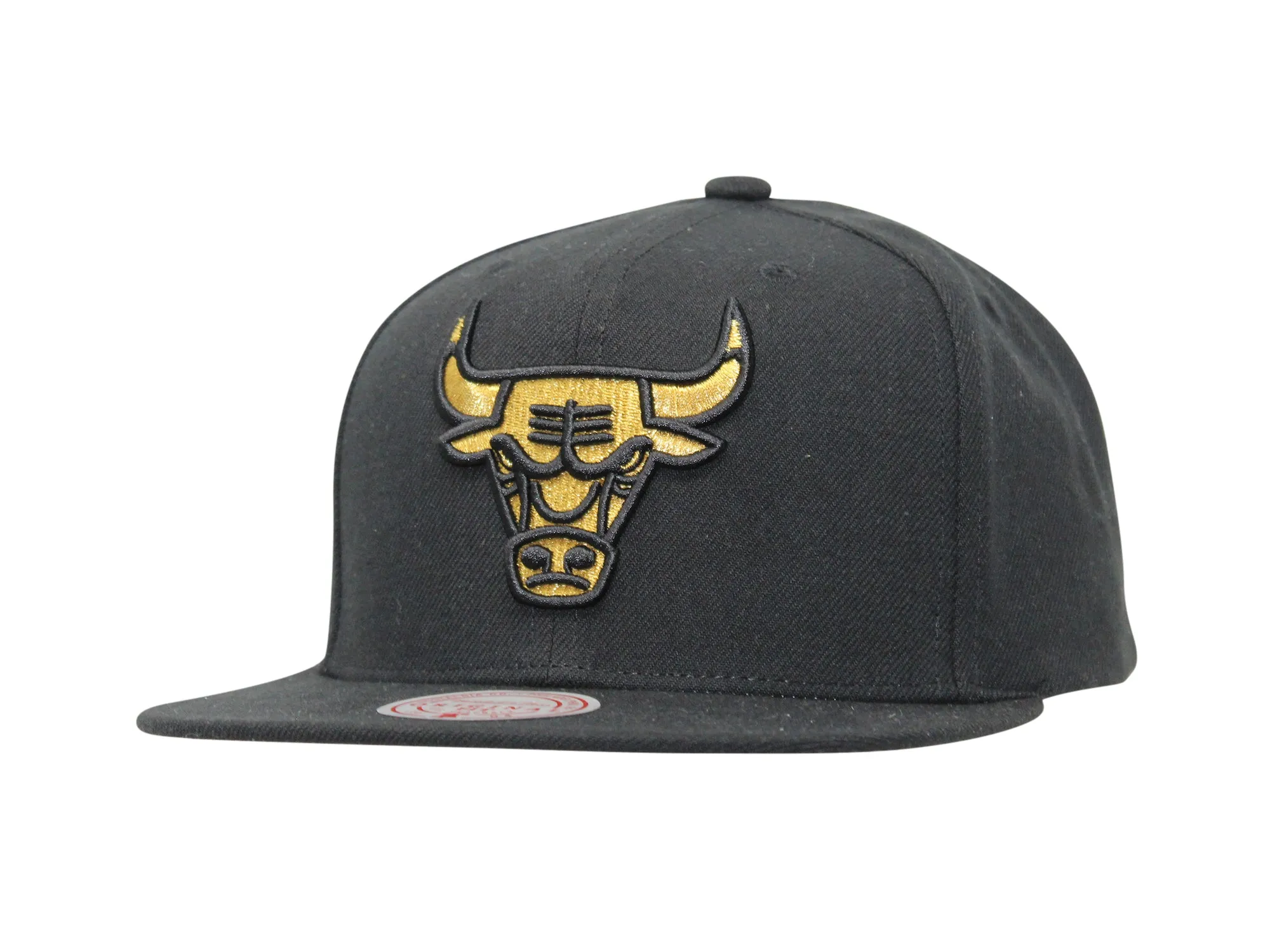 Mitchell & Ness Men's Metallic Gold Snapback Hat