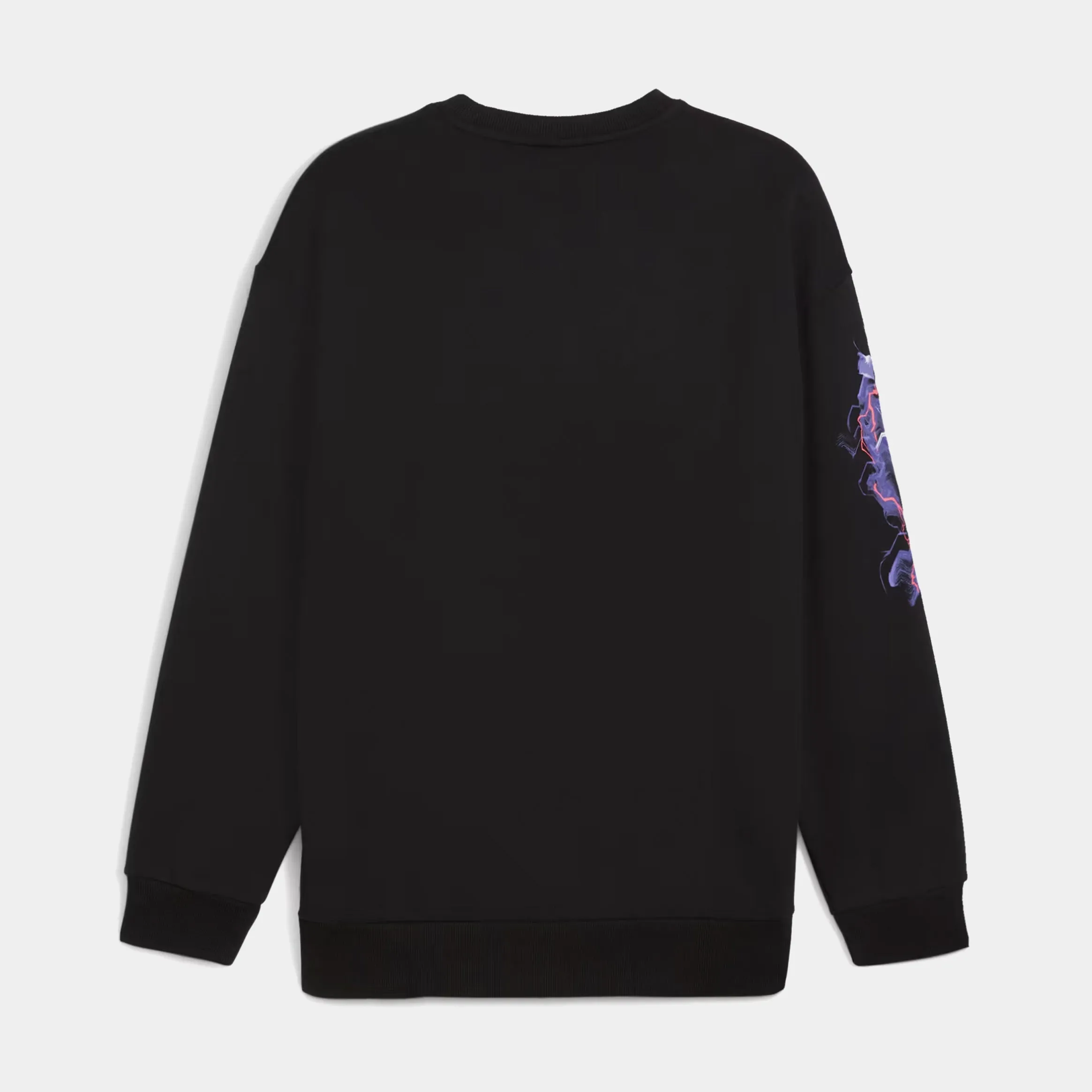 Neon Energy F1 Mens Crewneck (Black/Purple)