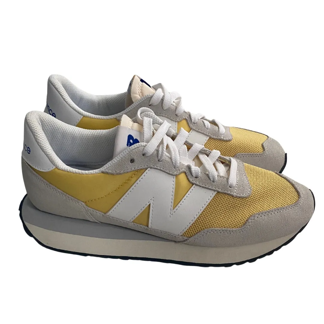 NEW BALANCE 237V1  Runners Trainers Sneakers Yellow SIZE  41