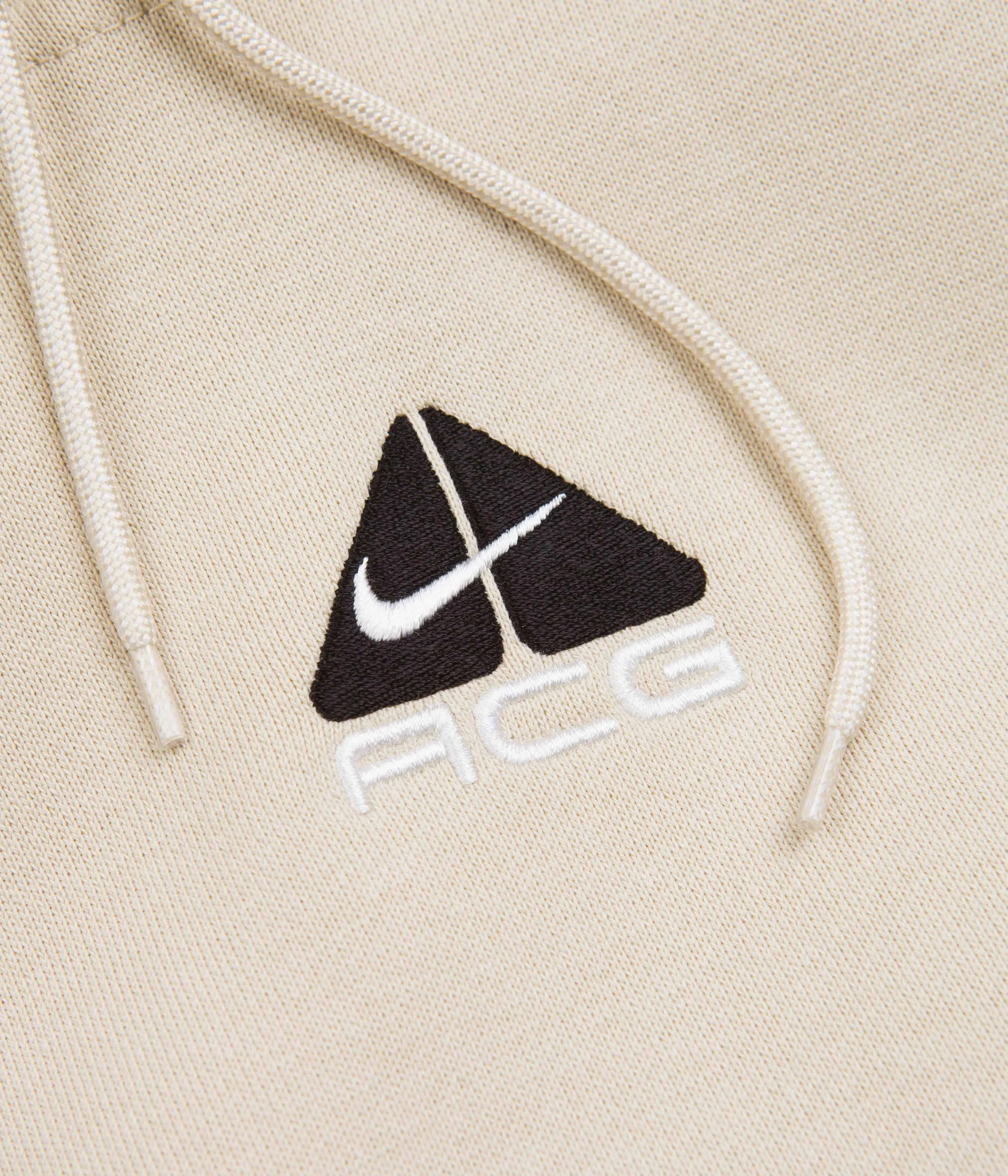 Nike ACG Womens Tuff Knit Hoodie - Sanddrift / Summit White / Off Noir