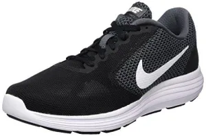 Nike Revolution 3 Running Shoe Dark Grey/White/Black 8 BM Us