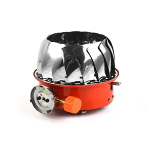 Outdoor Camping Mountaineering Portable Mini Gas Stove, Style: Lotus (Regular Model)