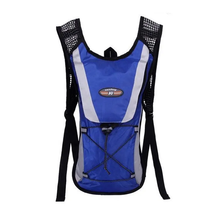 Outdoor Sports Mountaineering Cycling Backpack Water Bottle Breathable Vest(Blue)