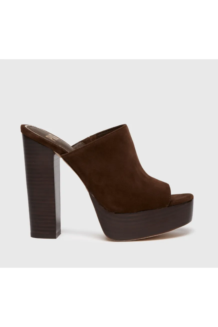 Paige Corbin Mule Chocolate Suede