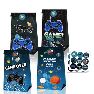 Paper Party Bag | Gaming Theme | 12 Pcs