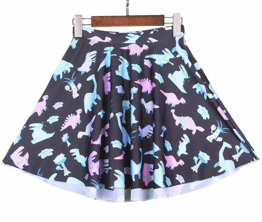 Pastel Dino Skirt