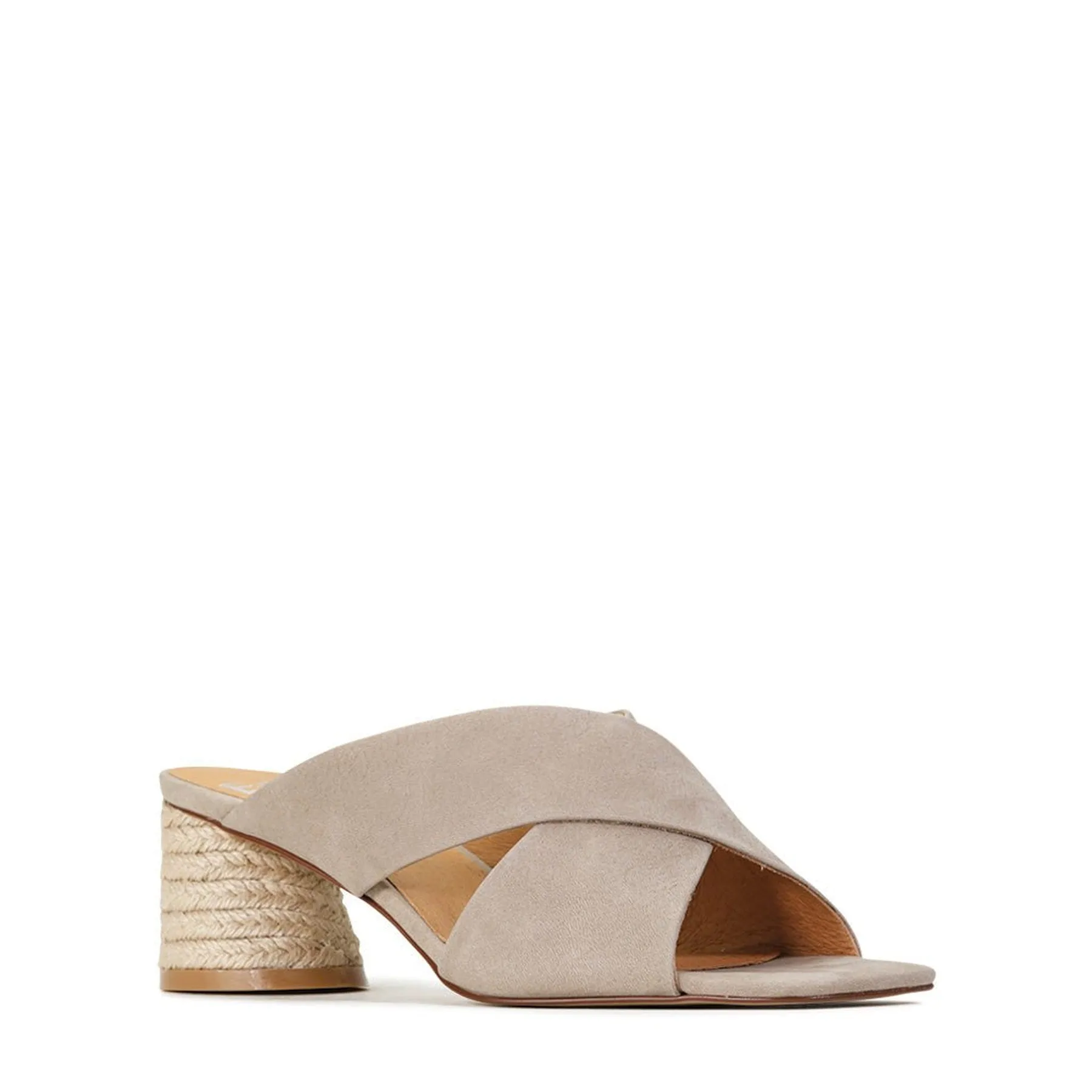 PETORA LEATHER SLIDE HEELED SANDAL