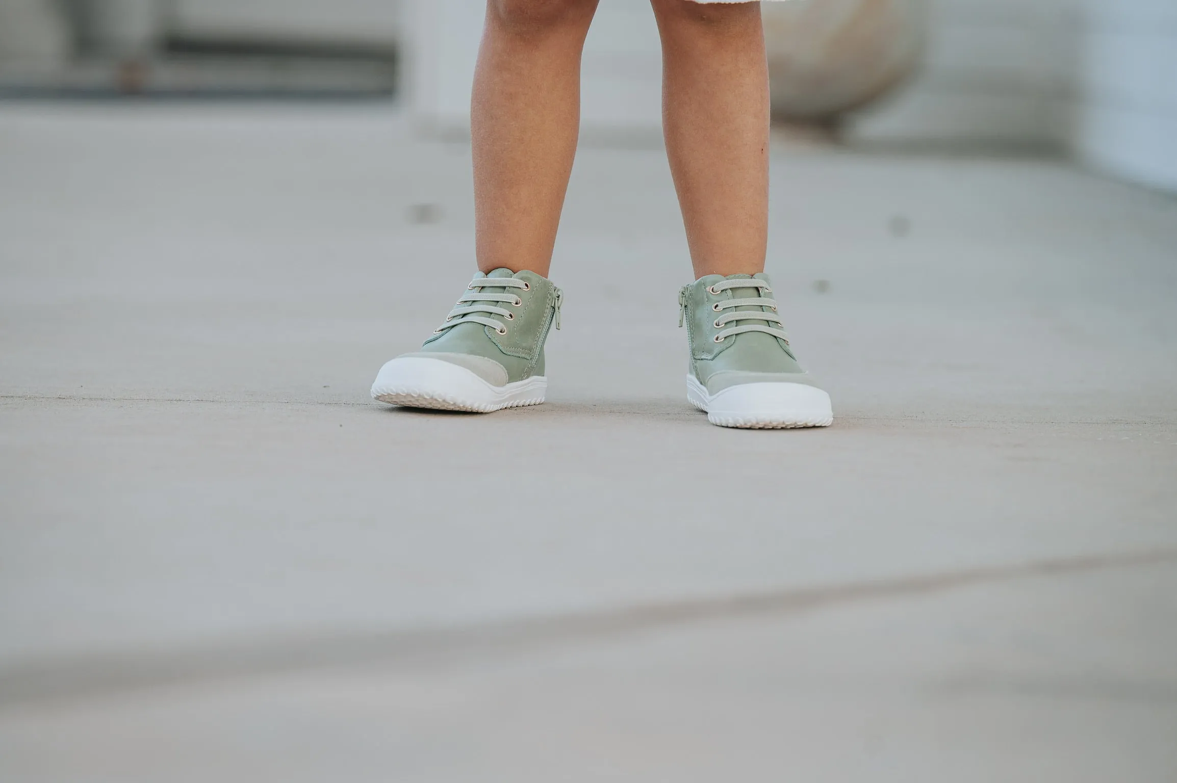 Play Perfect Avocado High Top {Premium Leather}