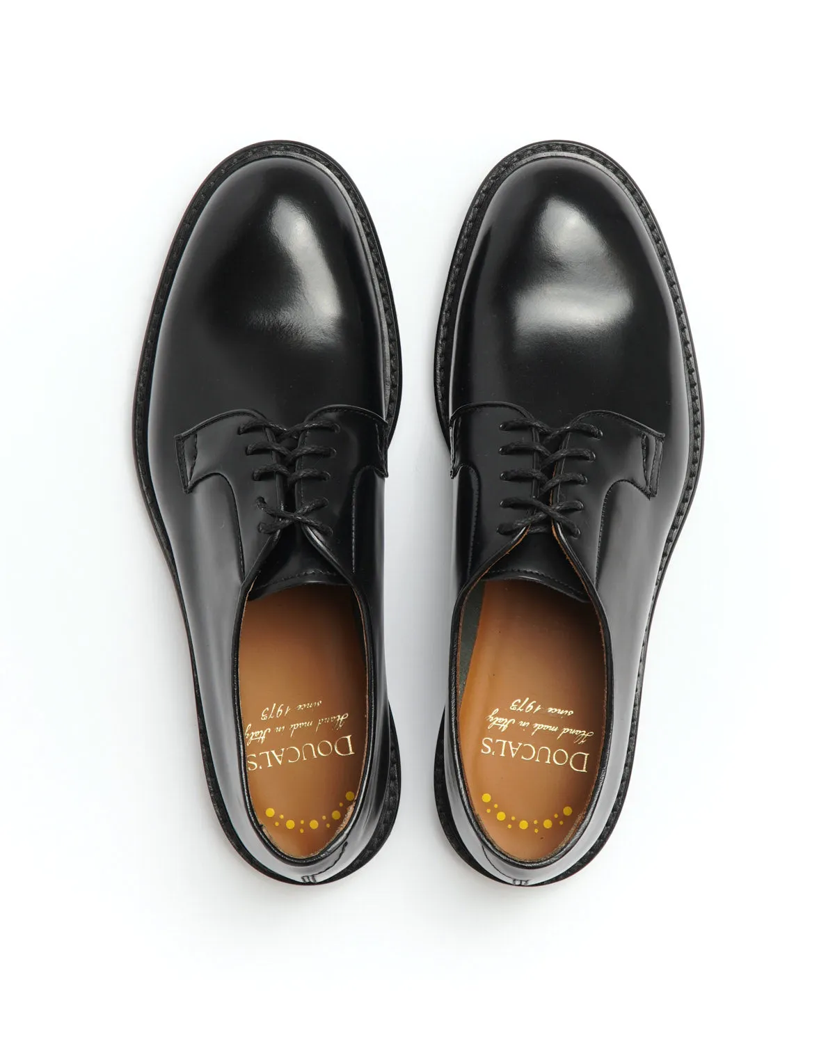 Polished Leather Deep Burnish Derby