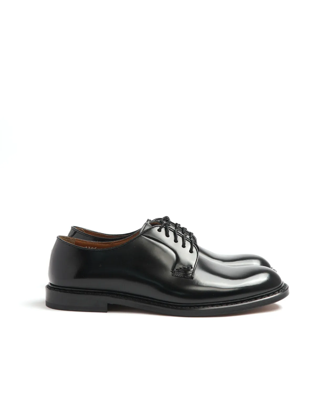 Polished Leather Deep Burnish Derby